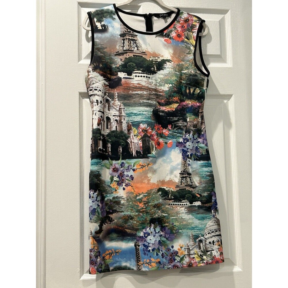Just Love Women's Colorful Sleeveless Dress Size XL